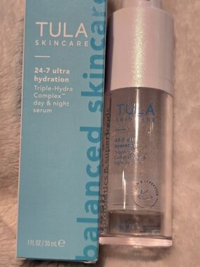 Tula Skincare 24-7 Ultra Hydration Serum - NEW 30ML